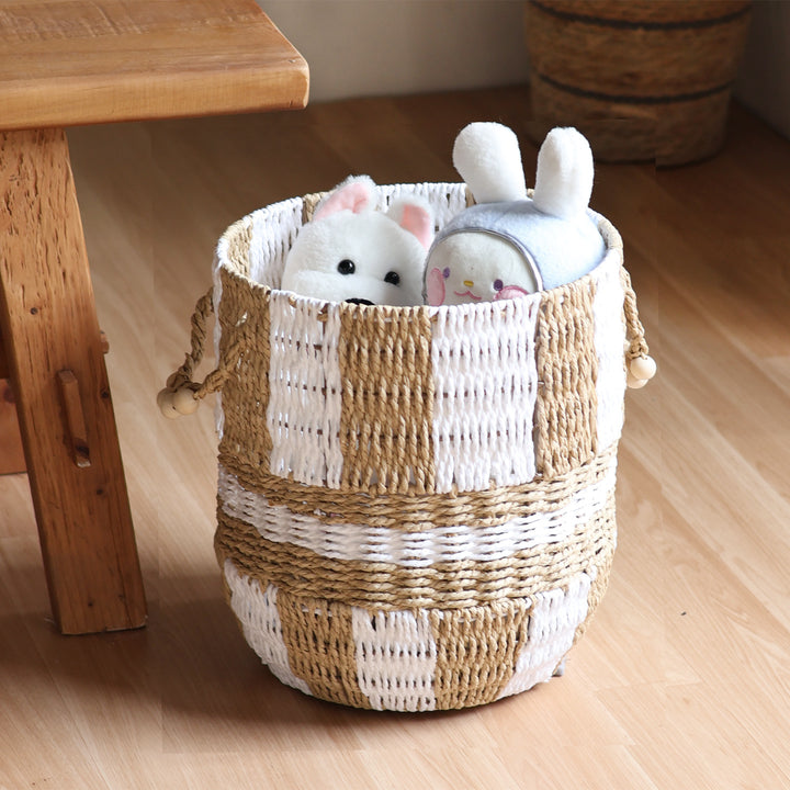 Handcrafted storage basket Kalsten