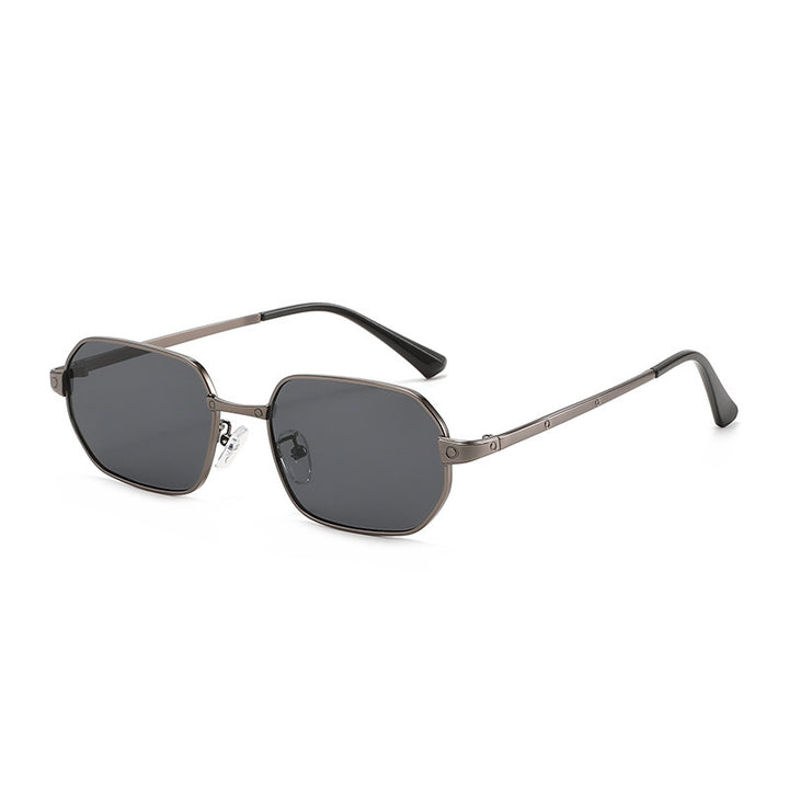 Geometric Metal Frame Sunglasses Kalsten