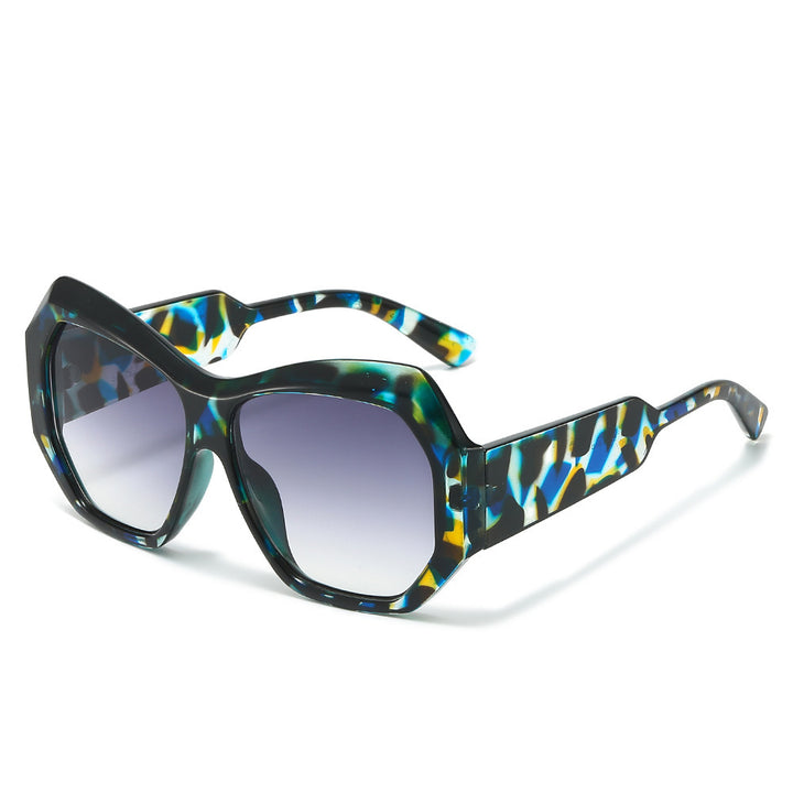 Statement Hexagonal Frame Sunglasses Kalsten