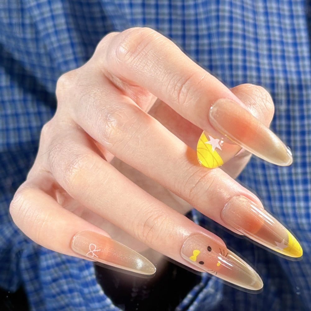 Artificial nails with Playful Design Kalsten