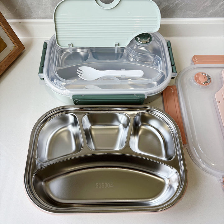 Multi-Compartment Stainless Steel Lunch Box
