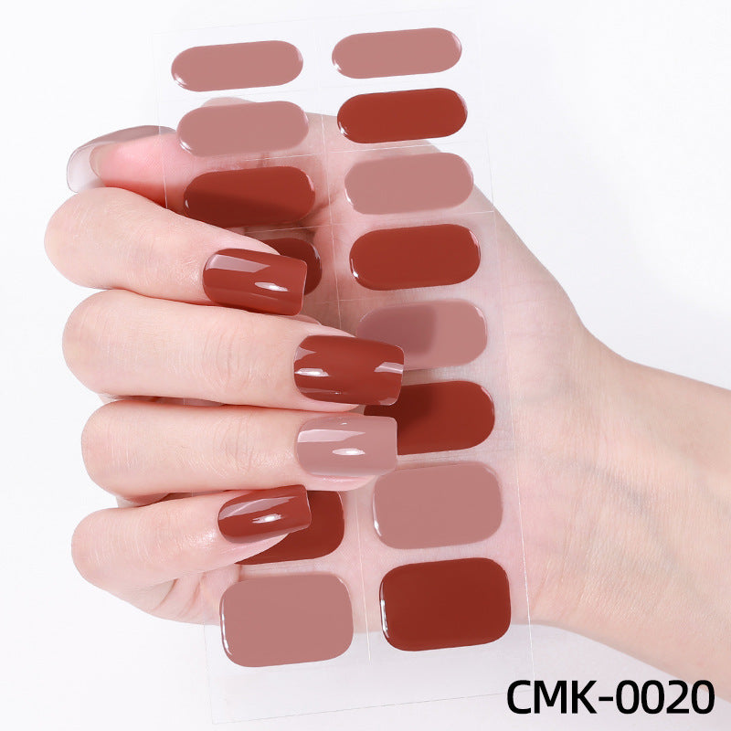 Glossy Gel Nail Wraps