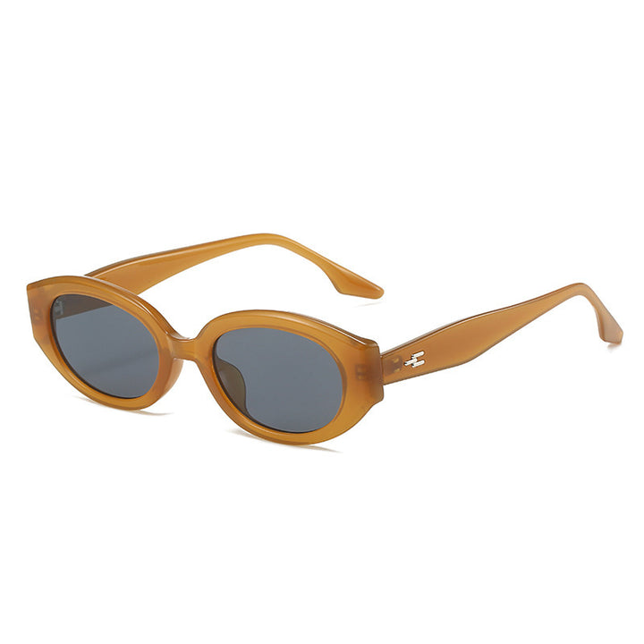 Fashion-Forward Statement Oval Sunglasses Kalsten