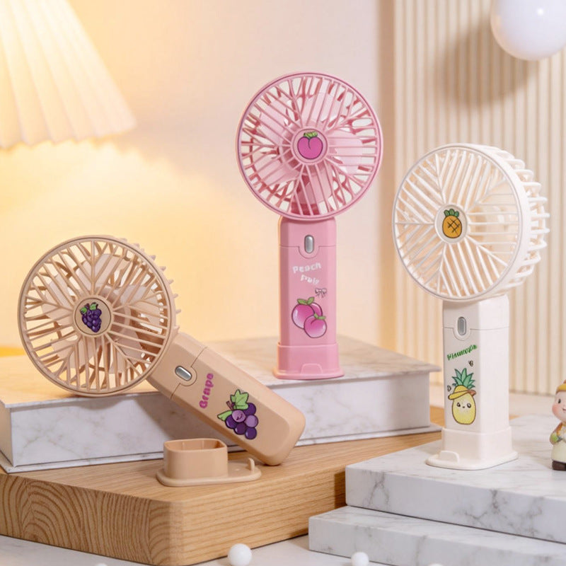 Women Portable USB Hand Fan with Flexible Tilt Kalsten