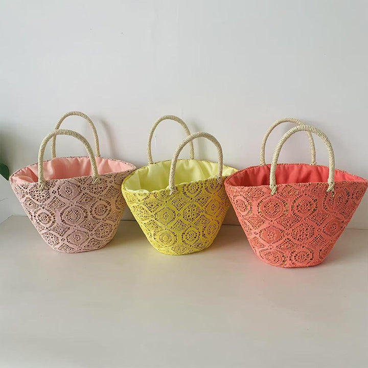 Basket bag with elegant, woven design Kalsten