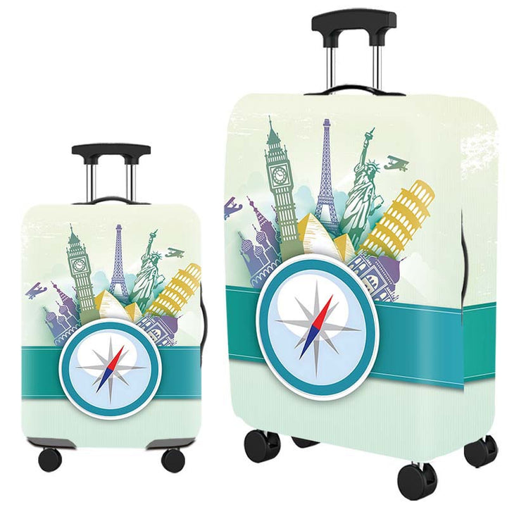 Artistic Travel Hard Shell Suitcase Kalsten