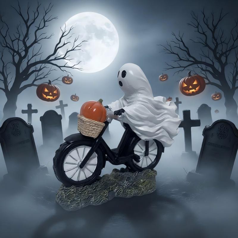 Creepy motorcycle figure Kalsten