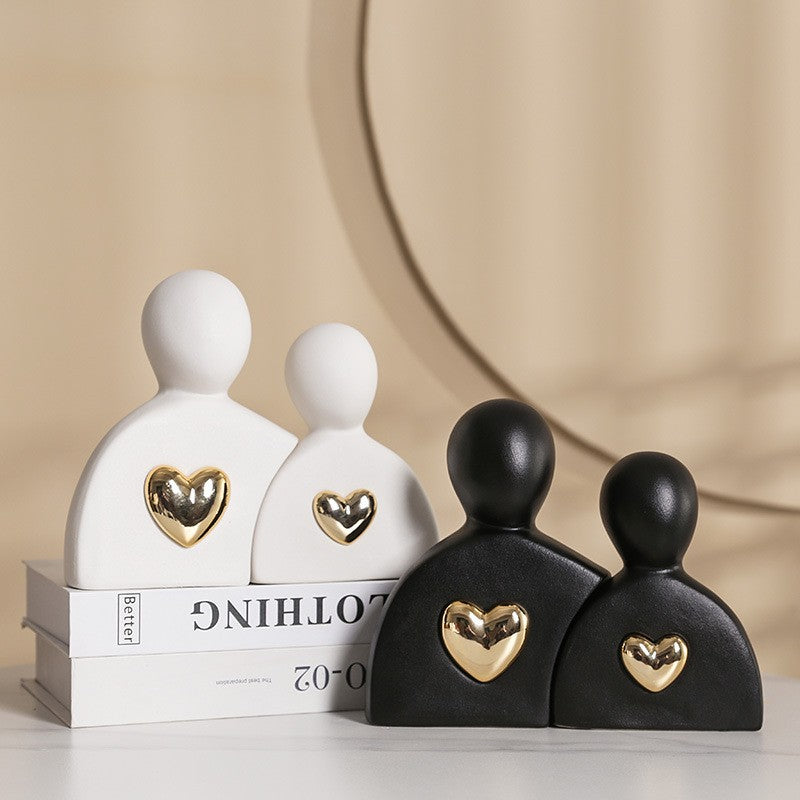 Modern Family Sculpture Kalsten