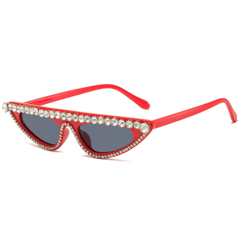 Women's Cat-Eye Sunglasses with Sparkling Stone Accents Kalsten