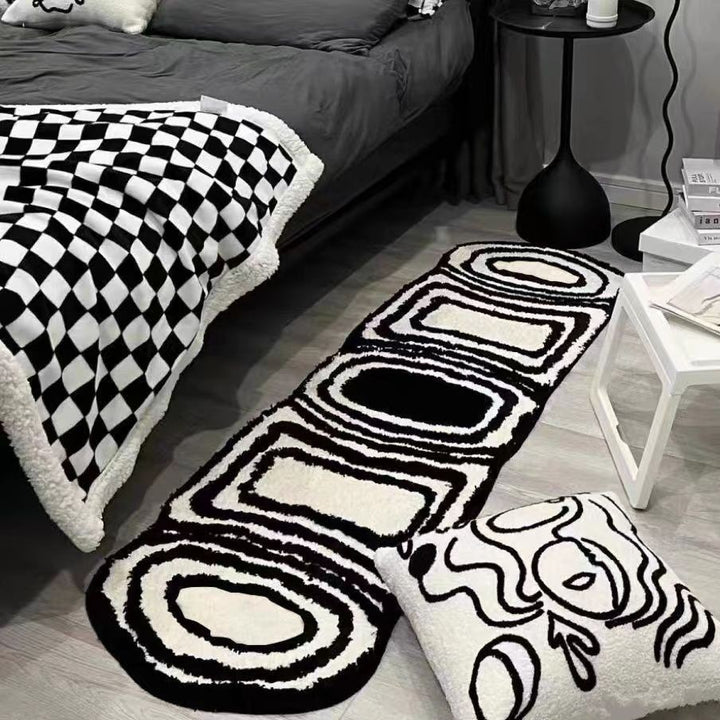 Abstract Patterned Decorative Area Rug Kalsten