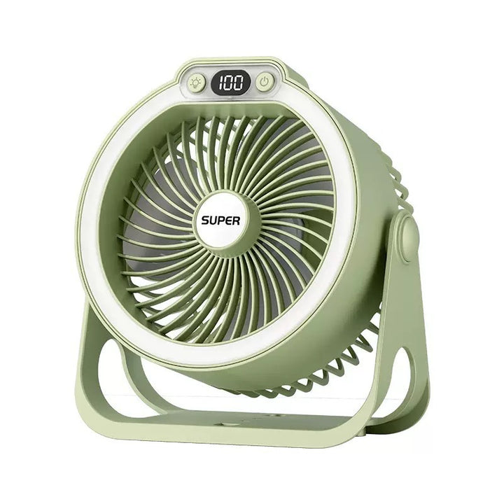 Women's Portable Table Fan with LED Light Kalsten