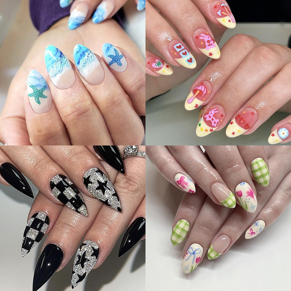 Themed Press-On Nail Set Kalsten
