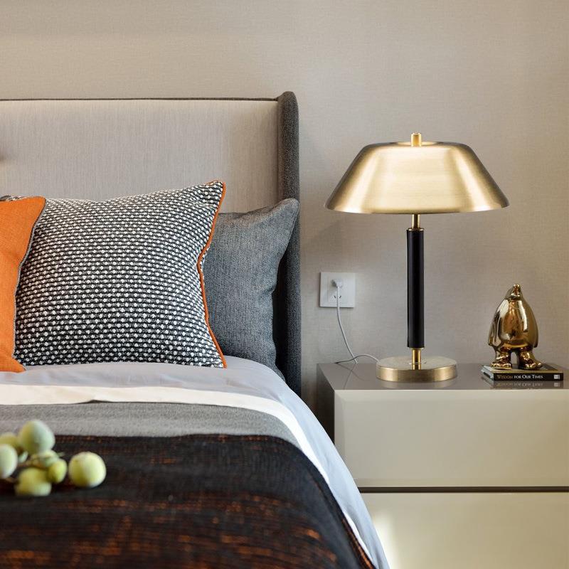Contemporary Brass Table Lamp