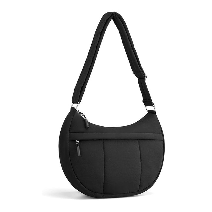 Fashionable shoulder bag with padded shoulder strap and multiple compartments Kalsten