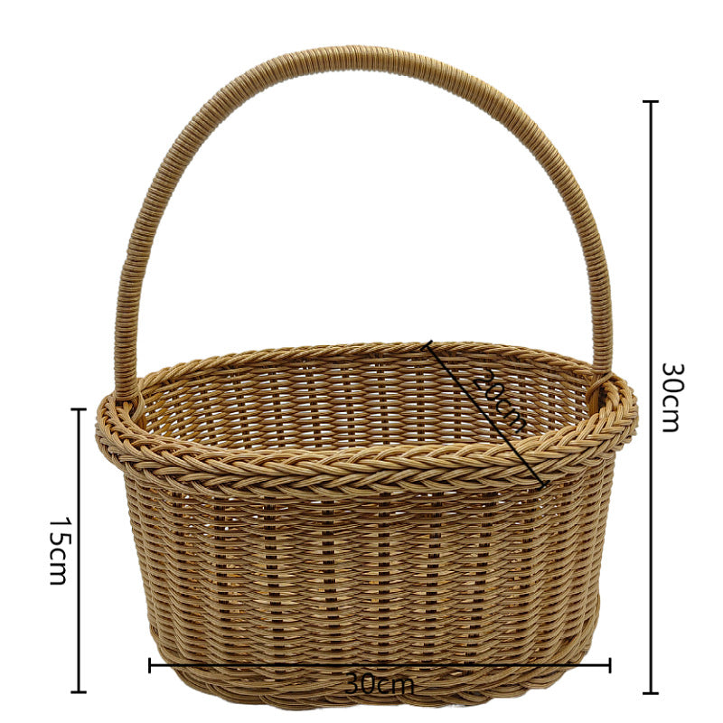 Handmade Decorative Woven Basket Kalsten