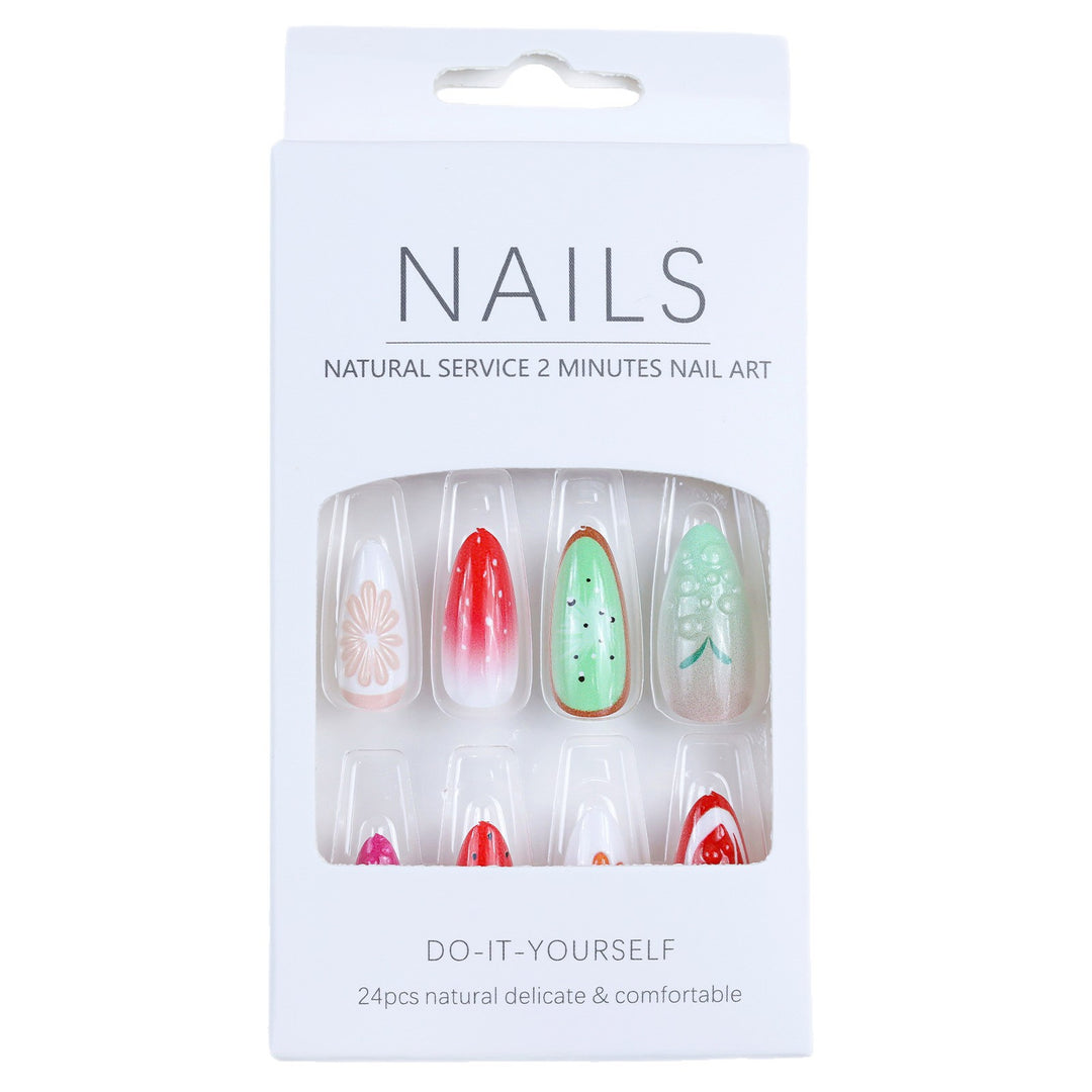 Artificial Nails in Fruity Design Kalsten