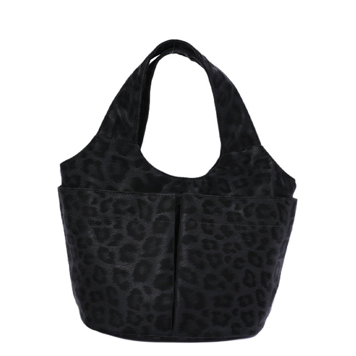 Stylish Faux Leather Tote Bag