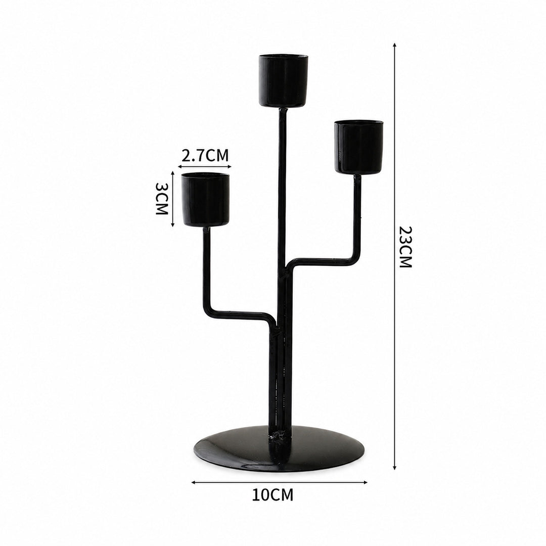 Modern Cactus-Shaped Candle Holder