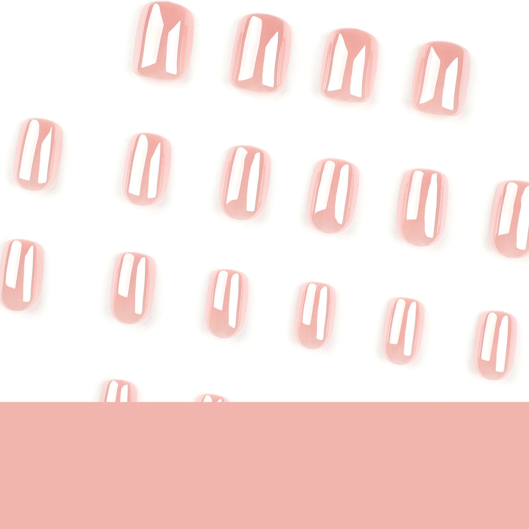 Elegant Nail Art in Rose Metallic Look Kalsten