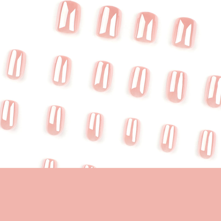 Elegant Nail Art in Rose Metallic Look Kalsten