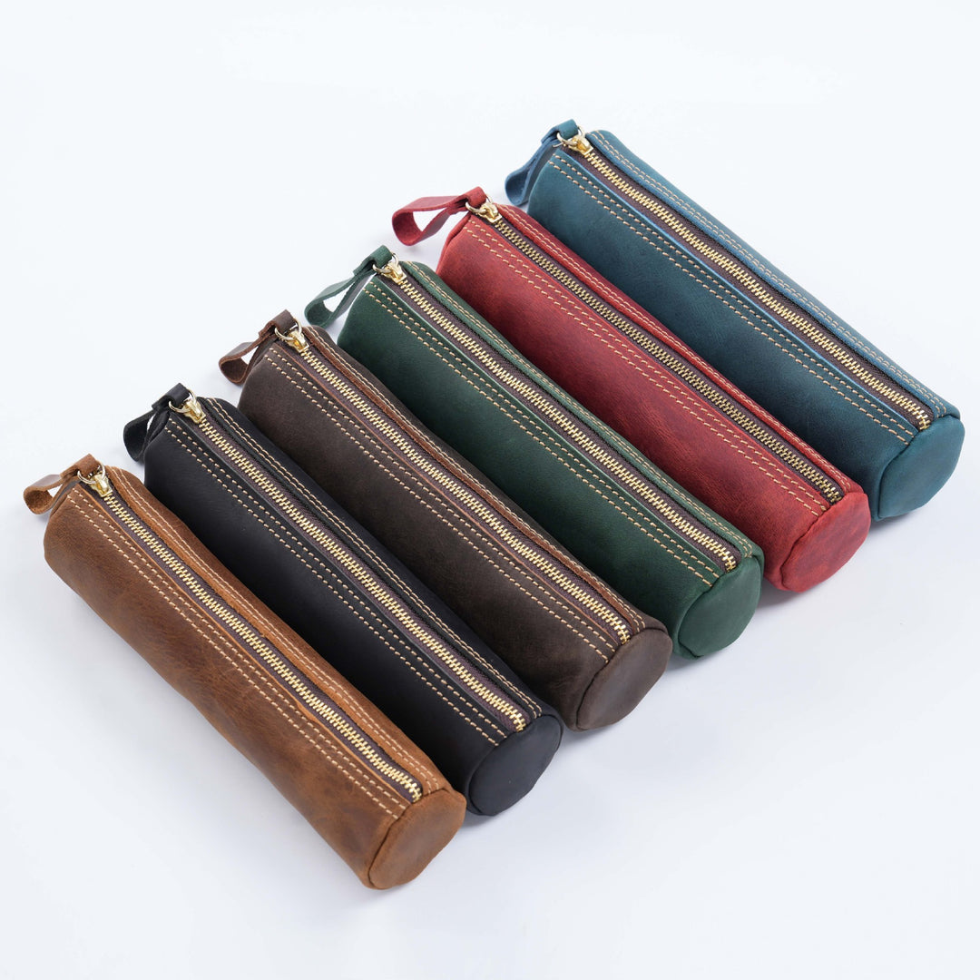 Stylish Leather Pencil Case