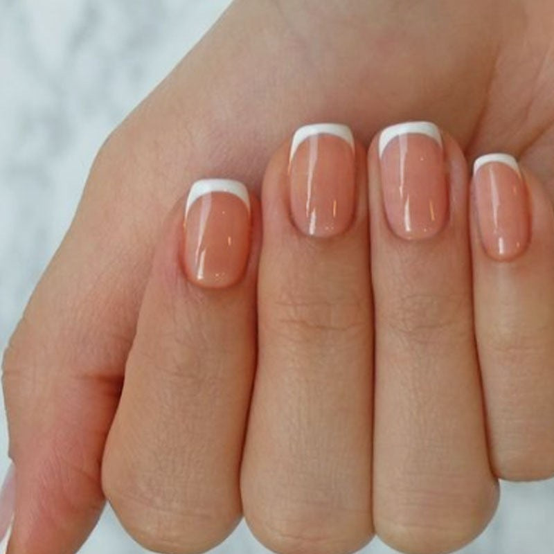 Elegant French Tip Press-On Nails Set Kalsten