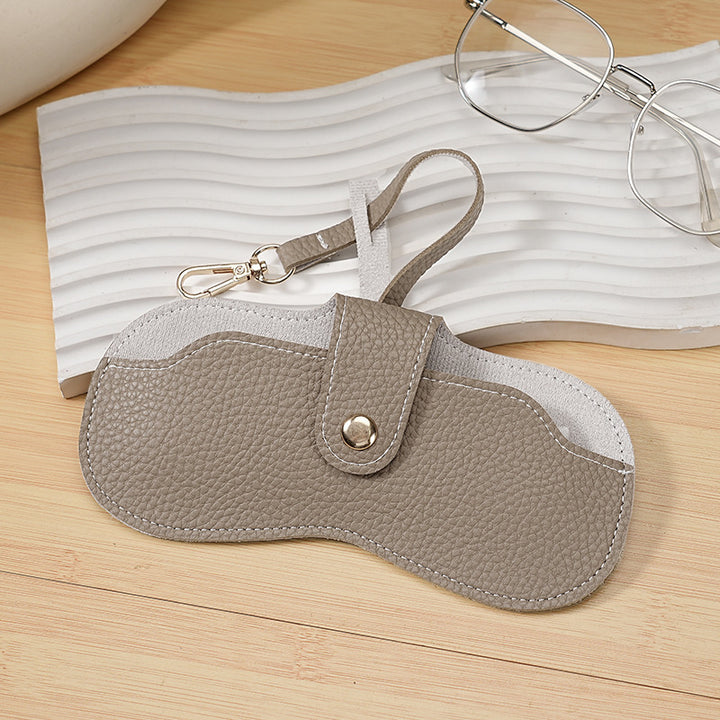 Leather Zippered Glasses Case Kalsten