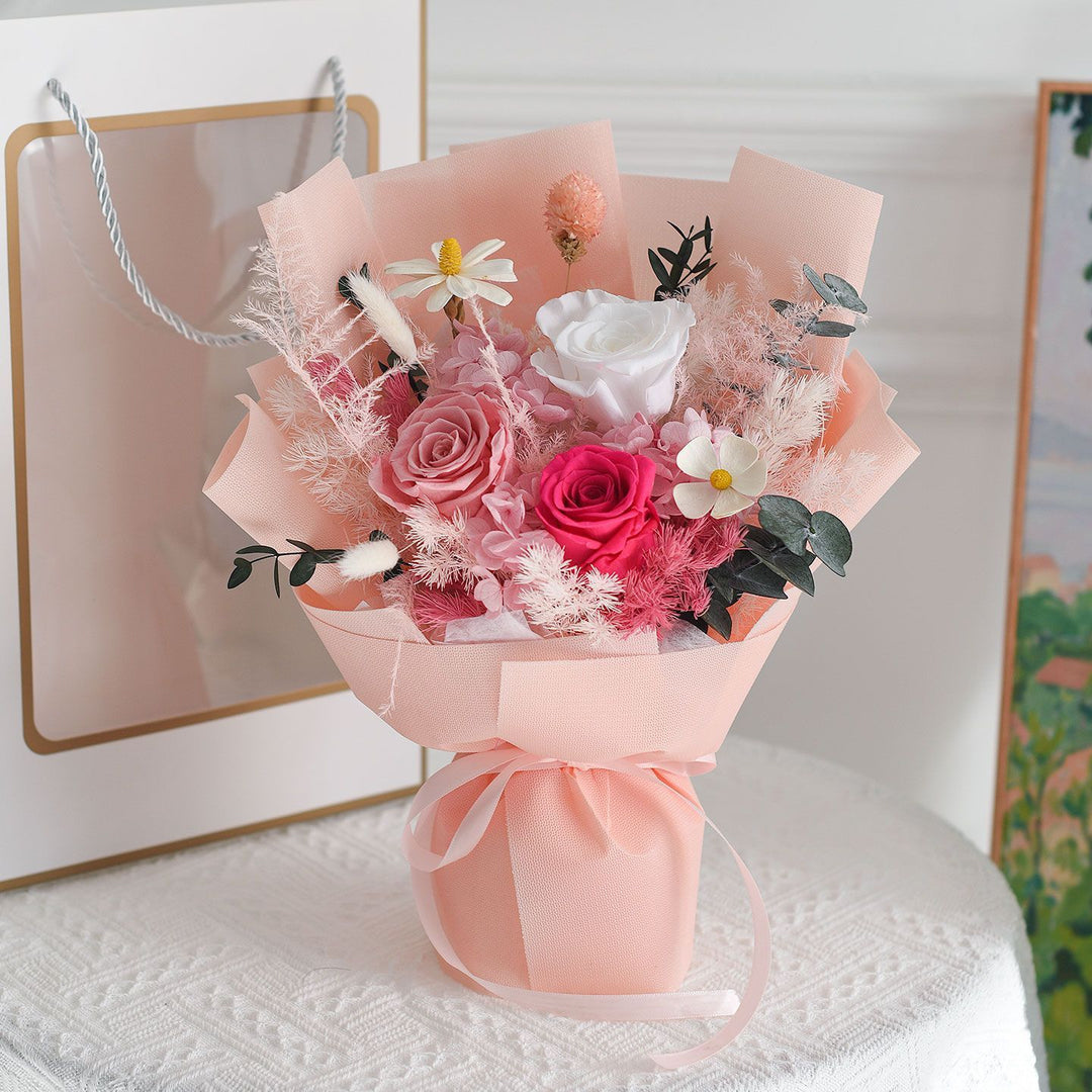 Elegant Faux Flower Bouquet