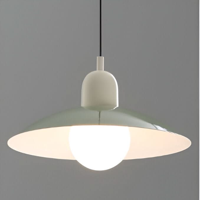 Noxord | Modern Macaron Bauhaus Pendant Light – Iron Shade