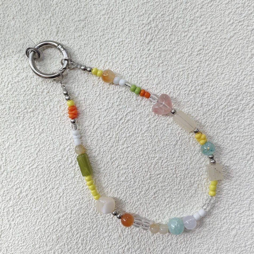 Colorful Beaded Charm Key Holder Kalsten