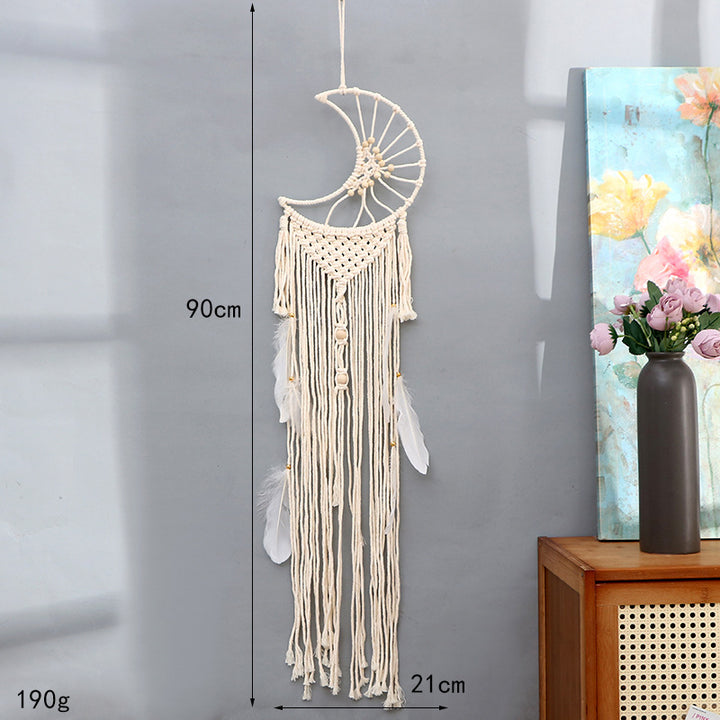 Moon-Inspired Macrame Wall Hanging Kalsten