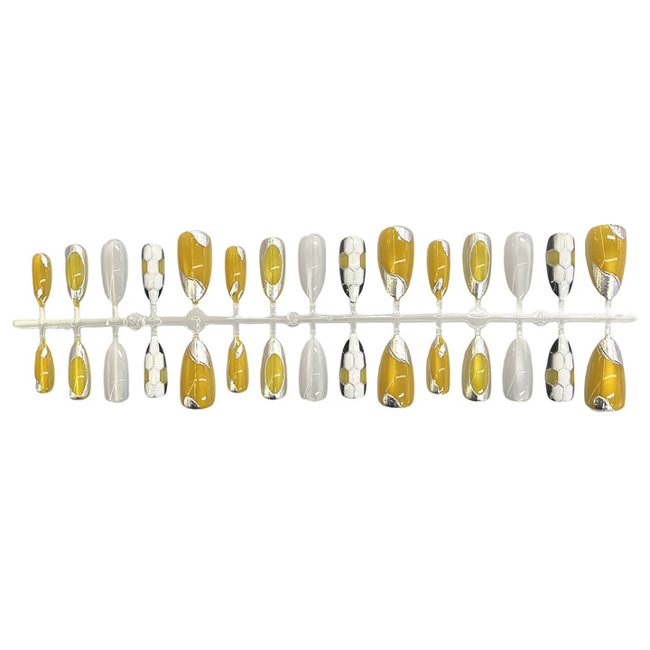 Decorative Gel Press-On Nail Set Kalsten