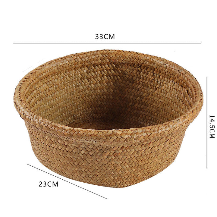 Natural Woven Serving Basket Kalsten