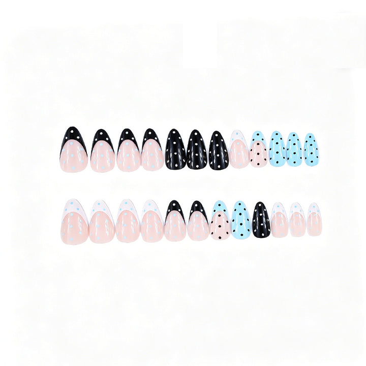 Decorative Polka Dot Nail Enhancements Kalsten