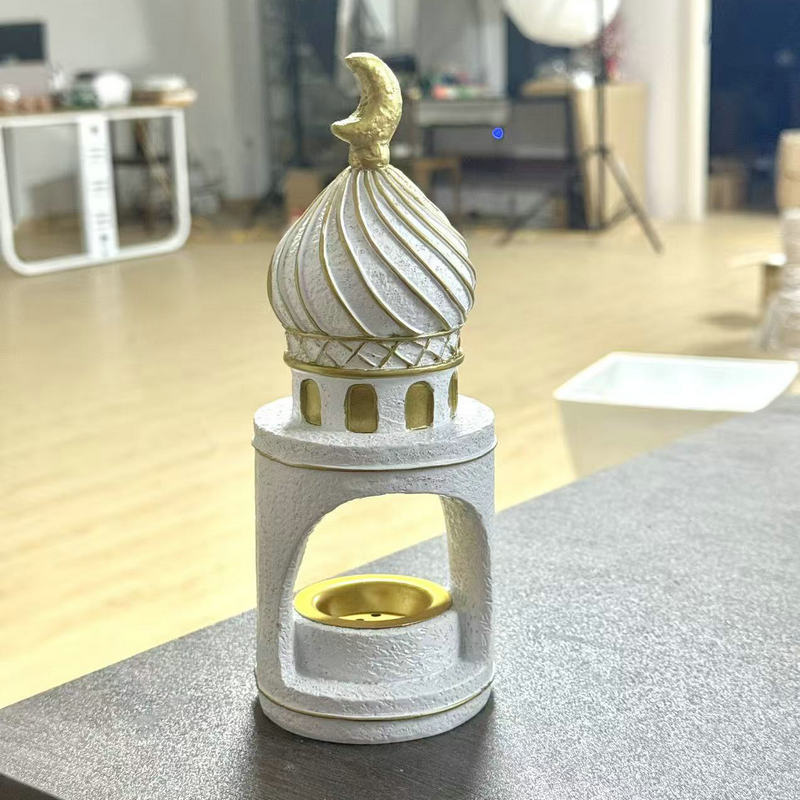Decorative tealight holder with oriental design Kalsten