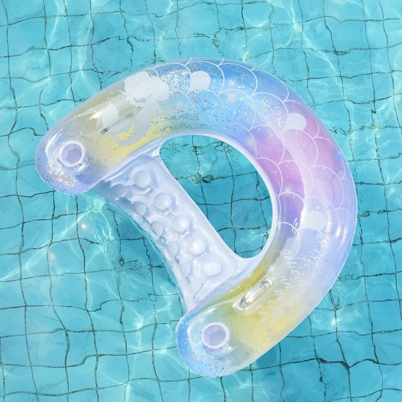 Inflatable Mermaid-Themed Pool Ride Kalsten