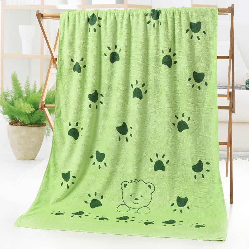 Cartoon-Themed Plush Fleece Blanket