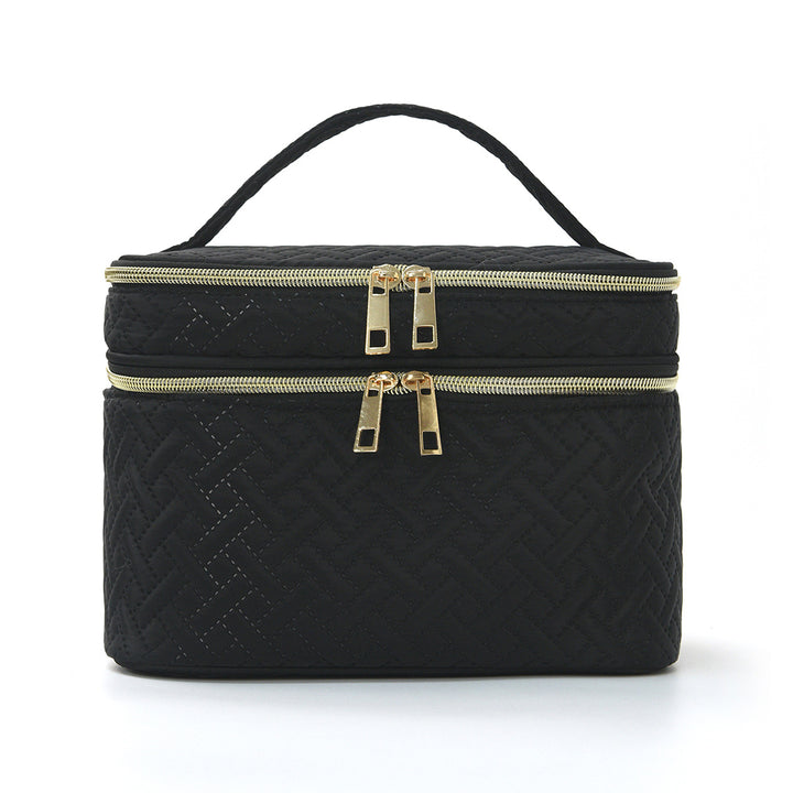 Cosmetic organizer bag with double compartment system Kalsten