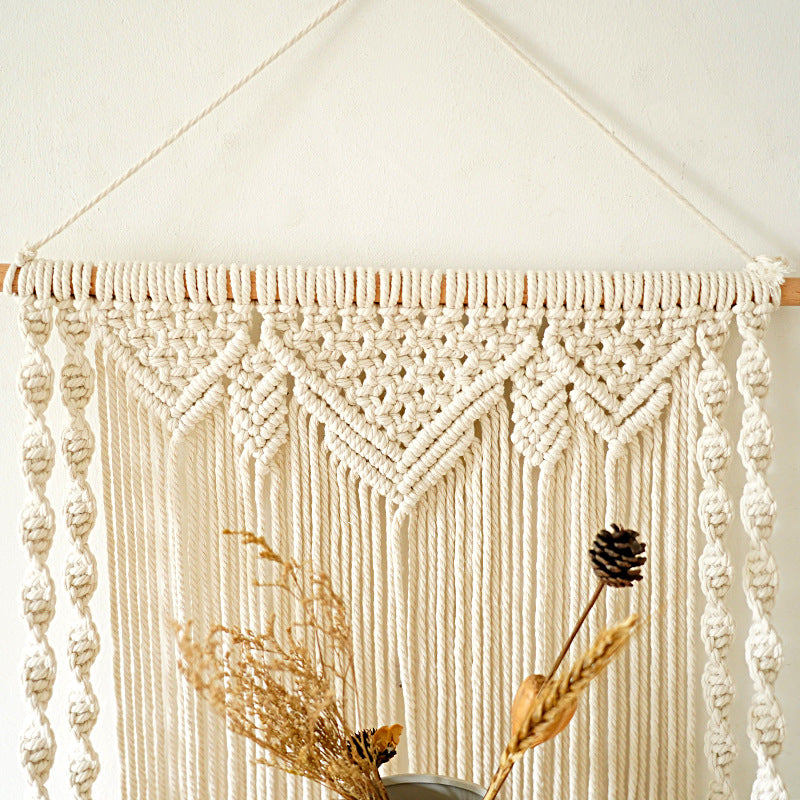 Macramé Wall Hanging Shelf Organizer Kalsten