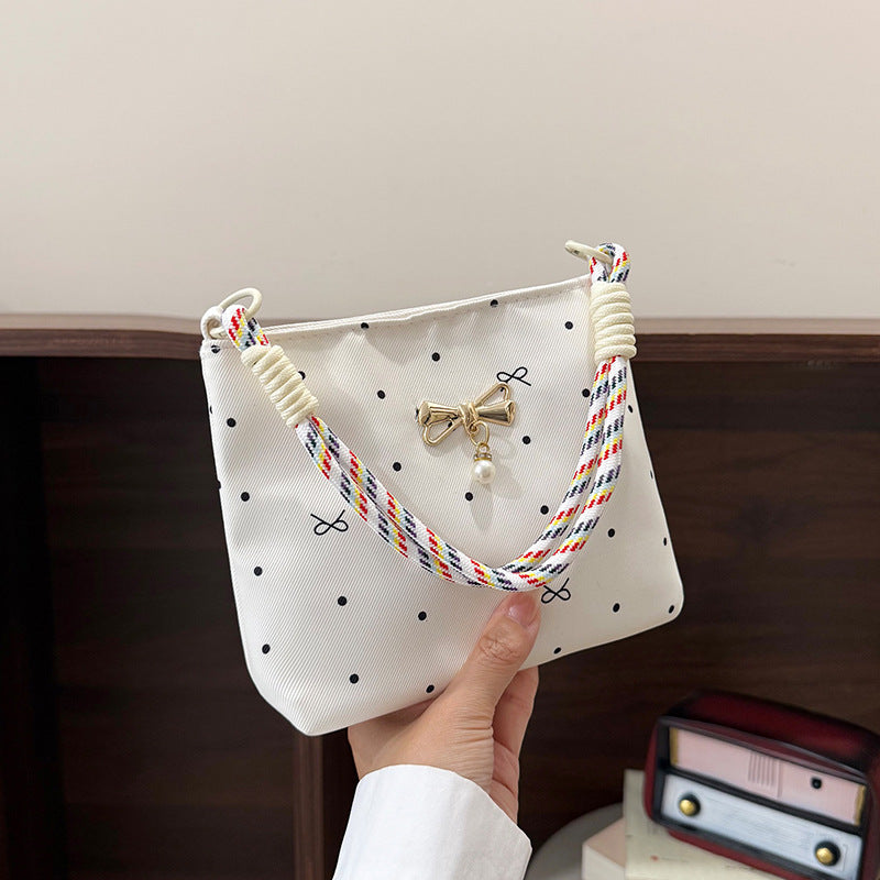 WoElegant Bow-Embellished Mini Crossbody Bag Kalsten