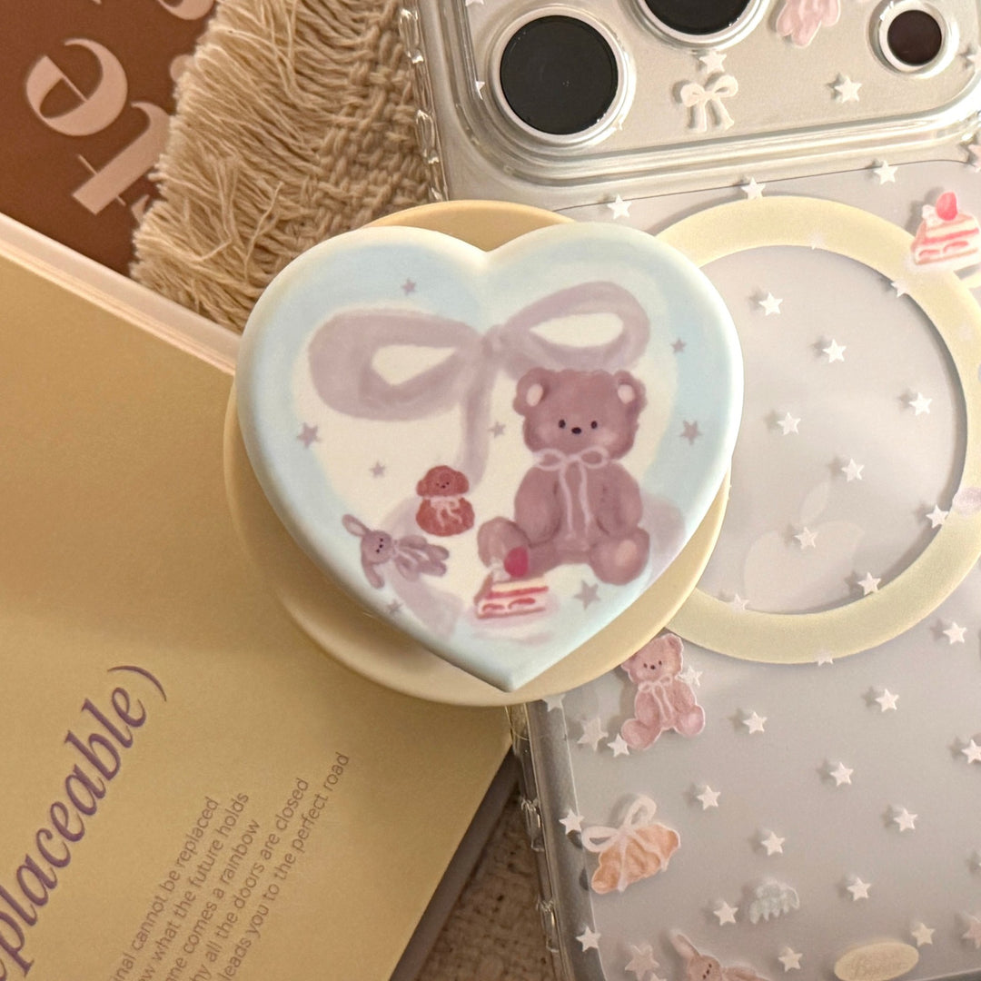 Charming Heart-Shaped Smartphone Holder Kalsten