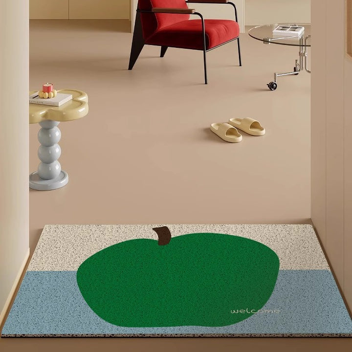 Artistic Fruit Print Floor Mat Kalsten