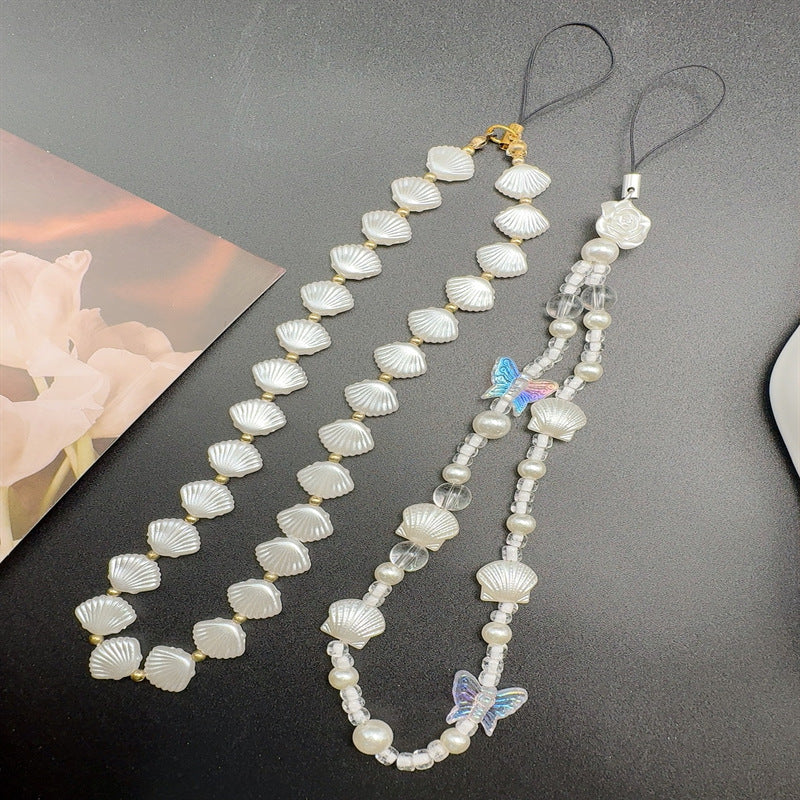 Shell-Inspired Beaded Necklace Kalsten