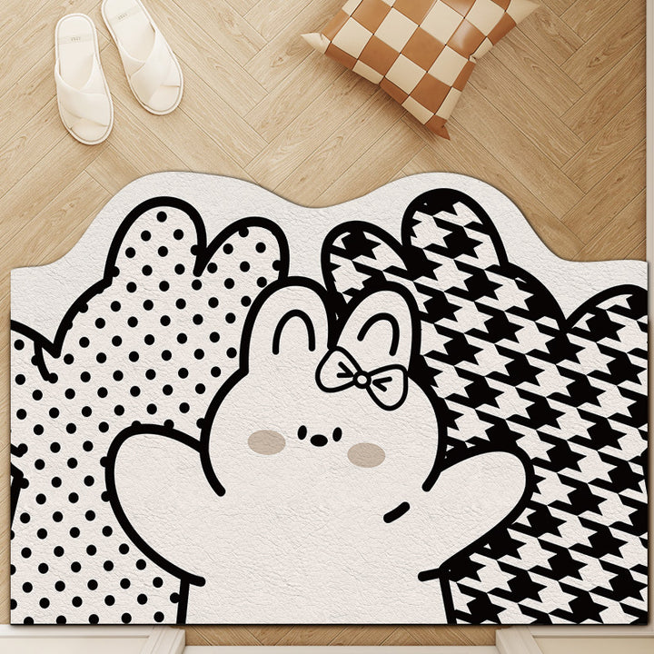 Cartoon-Themed Area Mat