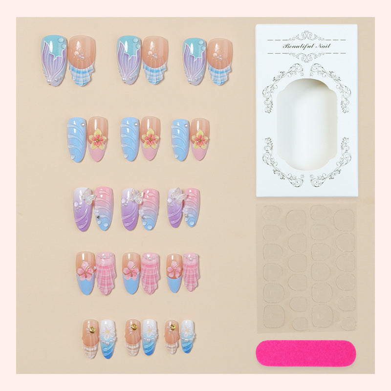 Artistic Decorative Press-On Nails kalsten
