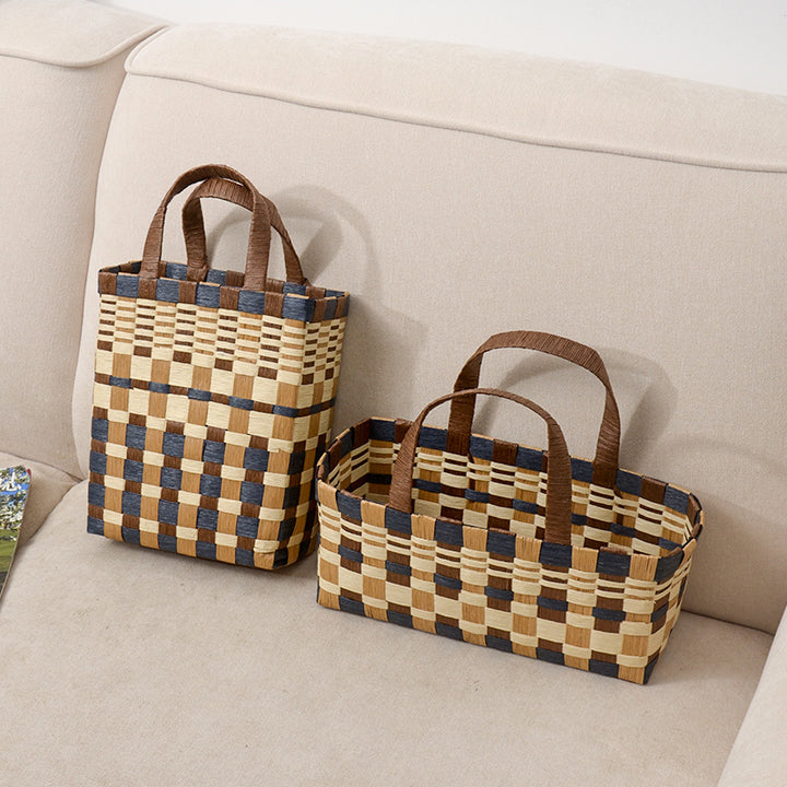 Handwoven shopping basket Kalsten