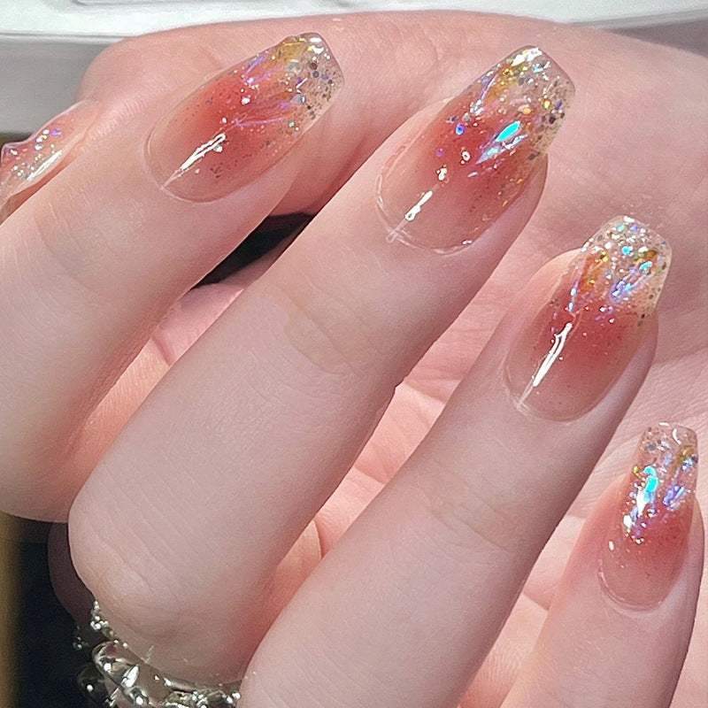 Festive Holiday Themed Press-On Nail Art Kalsten