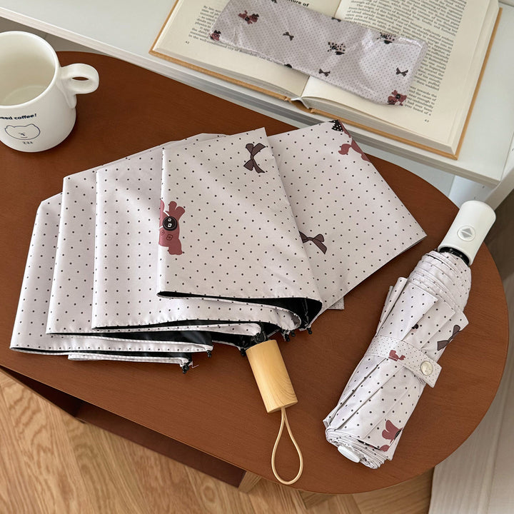 Ladies collapsible umbrella with playful design Kalsten