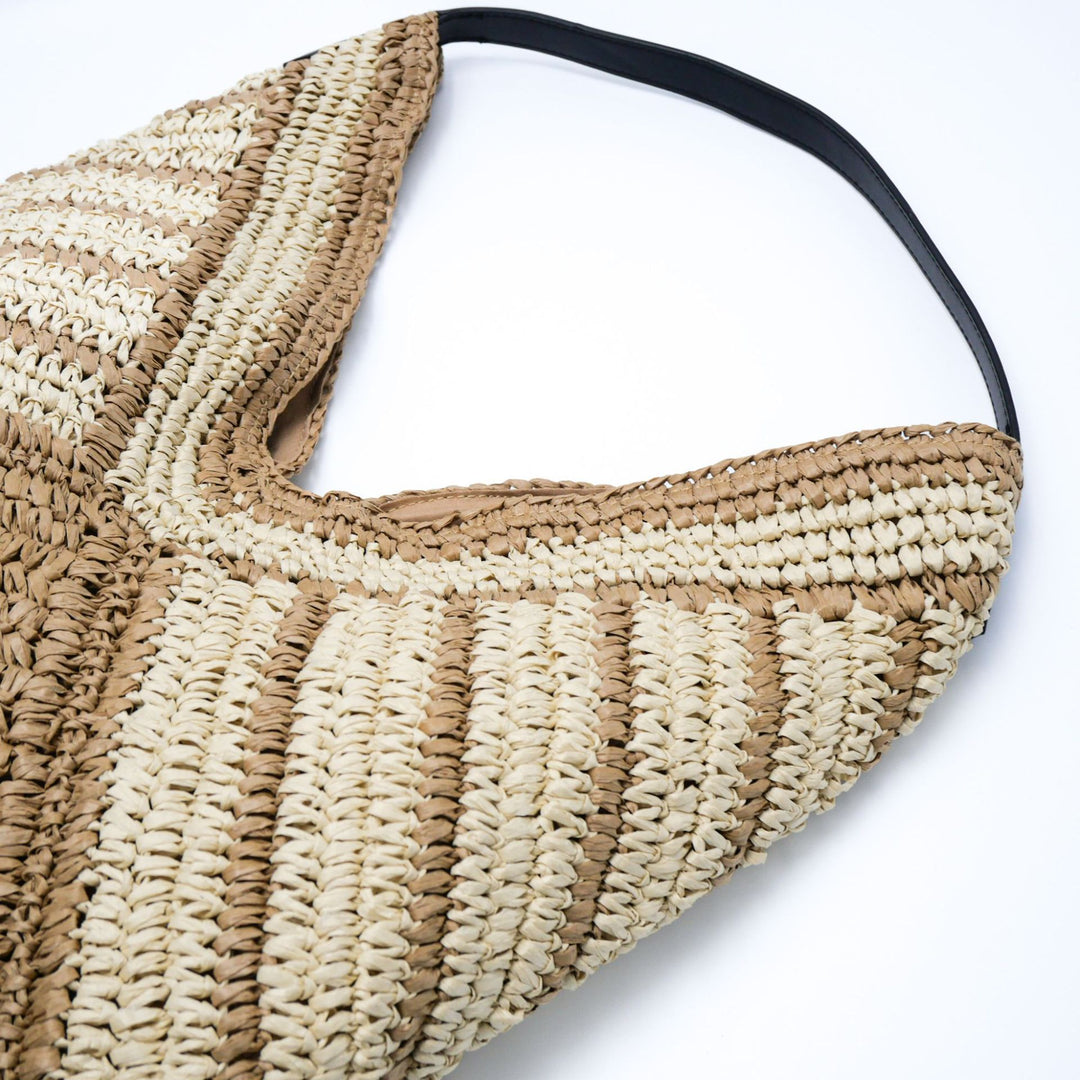 Leisure bag made of braided natural material Kalsten