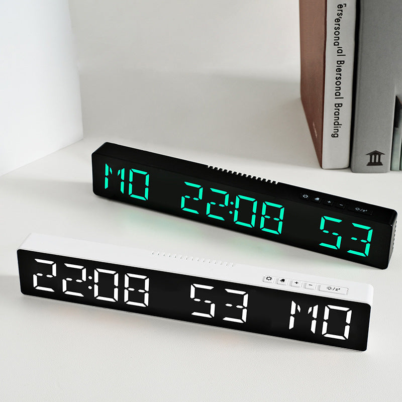 Digital wall clock with large LED display Kalsten